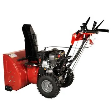 Снегоуборщик бензиновый DDE ST6561LE (двиг-ль Loncin 6,5 л.с, 24'', 5 вперёд/2 назад, 14" колёса, эл. старт, LED фара, управление выбросом на панели)