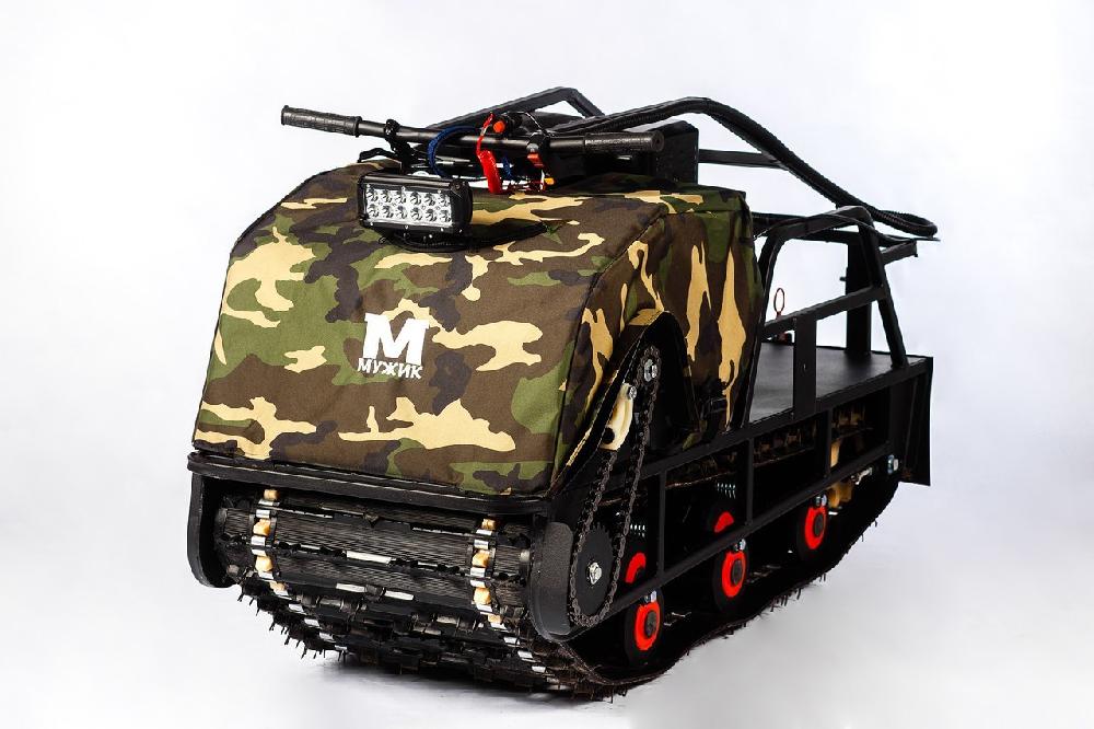 Чехол на капот камуфляж летний