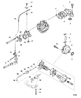 Топливная система 4-Х ТАКТНОГО ПЛМ MERCURY 4 Серийный номер от 0P401000 и выше