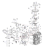 Двигатель (часть 3) 2-Х ТАКТНОГО ПЛМ PARSUN T60BML
