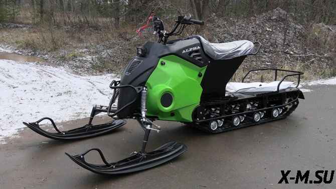 Снегоход ЛИДЕР Альфа 3 (LIFAN KP500E 22 л.с.)