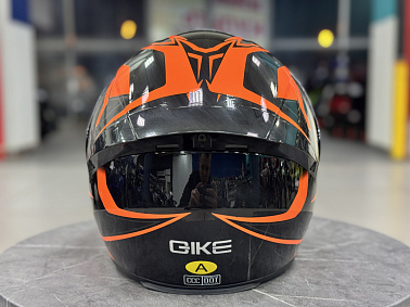 Шлем интеграл HETOSHI XD1-89 цв. Черно-оранжевый р.M