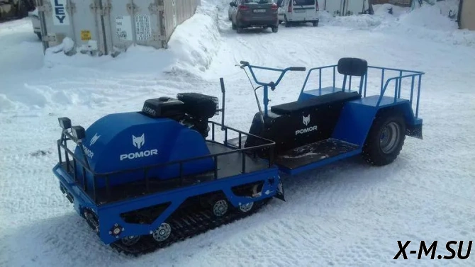 Мотобуксировщик POMOR X-2 K18