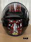 Шлем интеграл HETOSHI XD1-94 цв. Черно-красный  р. M