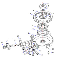 Стартер 2-х тактного ПЛМ HIDEA 5F