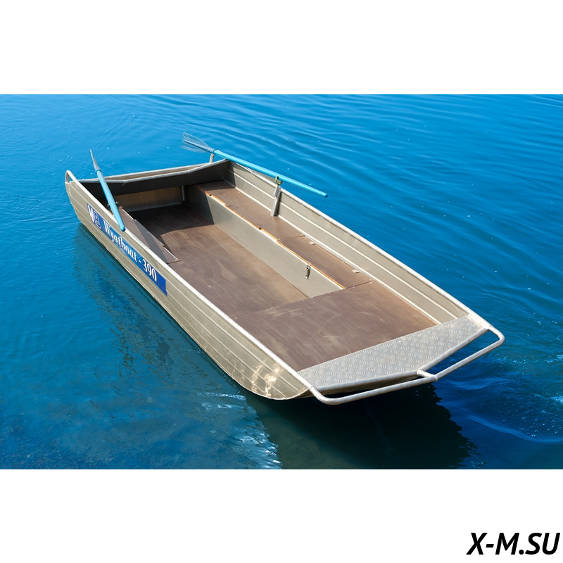 Алюминиевая моторная лодка WYATBOAT-390 Алюминиевая моторная лодка WYATBOAT-390