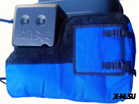 Чехол на двигатель мотобуксировщика с огнеупорной вставкой для Бурлак 9-15 л.с.