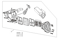 Воздушный фильтр МОТОЦИКЛА Racer RC150-23A Tourist