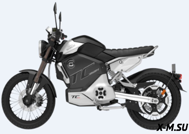 Электромотоцикл SUPER SOCO TC Max (CBS brake) 72В/45Ач (спицы)