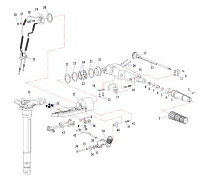 Рулевое управление 2-Х ТАКТНОГО ПЛМ PARSUN T50BML
