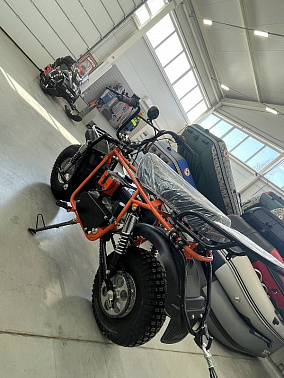 Мотоцикл СКАУТ САФАРИ ПЛЮС 3L-8Е+ BIGFOOT(ФАРА, ЭЛ.СТ.перед и зад подвес. KP230 -8+ л.с.,седло Альфа