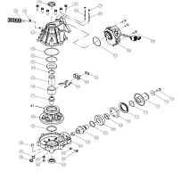 Редуктор передний КВАДРОЦИКЛА STELS ATV 700 D 2010