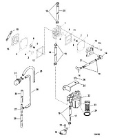 Топливный насос (ручной) 2-Х ТАКТНОГО ПЛМ MERCURY 60 Серийный номер от 0T980000 и выше