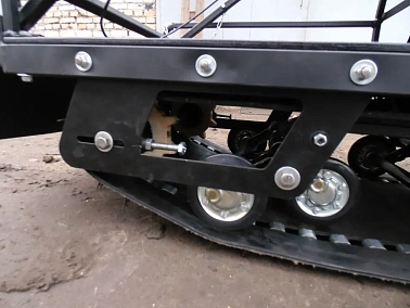 Мотобуксировщик AhtaR Зима 9 л/с с вариатором