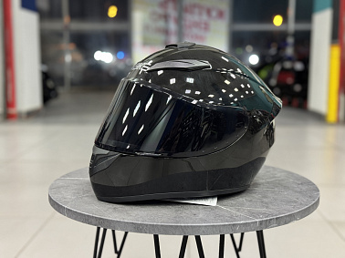 Шлем интеграл HETOSHI XD1-91 цв. Черный глянцевый  р. L 