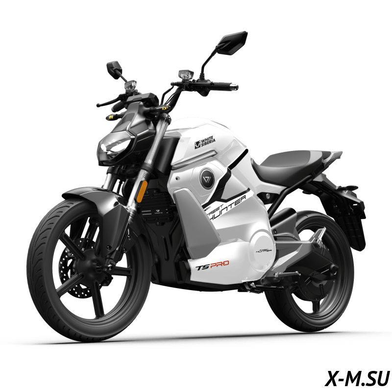 Электромотоцикл WHITE SIBERIA SUPER SOCO TS STREET HUNTER PRO (Белый) Электромотоцикл WHITE SIBERIA SUPER SOCO TS STREET HUNTER PRO (Белый)