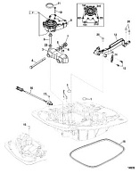 Масляный насос 4-Х ТАКТНОГО ПЛМ MERCURY 80 Серийный номер от 1B366823 и выше