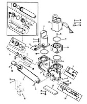 Система наклона двигателя, Three Ram (Design II ) 2-Х ТАКТНОГО ПЛМ MERCURY 90 Серийный номер от 0C222000 до 0D283221