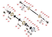 Кузовные элементы, пластик мотобуксировщика IRBIS МУХТАР-15 (часть 4)
