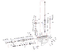 Редуктор 2-Х ТАКТНОГО ПЛМ PARSUN T40BML
