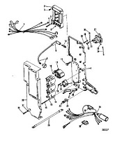 Электрические компоненты 2-Х ТАКТНОГО ПЛМ MERCURY 90 Серийный номер от 0A996142 до 0B240450
