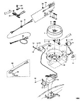 Магнето и компоненты зажигания 2-х тактного ПЛМ MERCURY 5 M Серийный номер от 0G710613 до 0T894438