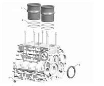 Картер в сборе 2 снегохода ТАЙГА БАРС 850