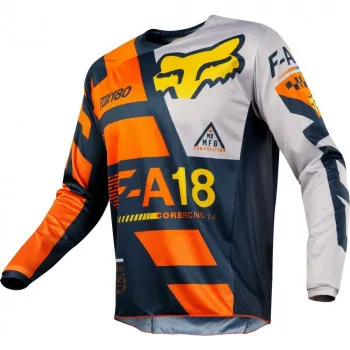 Мотоджерси детская FOX 180 Sayak Kids Jersey Orange