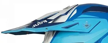 Козырек для шлема JUST1 J18 PULSAR синий/белый